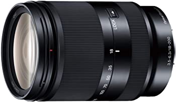 【中古】【39shop】ソニー★高倍率ズームレンズ E 18-200mm F3.5-6.3 OSS LE ソニー Eマウント用 APS-C専用 SEL18200 LE(良い)|アトリエ絵利奈