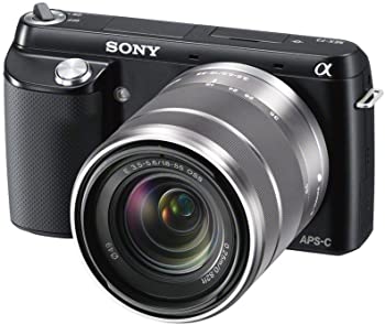 【中古】SONY ソニー デジタル一眼写真機「NEX-F3」水晶体一揃いの道具(黒いこと) NEX-F3 NEX-F3K-B