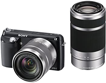 【中古】ソニー デジタル一眼写真機「NEX-F3」ダブルレンズキット（黒いこと）SONY NEX-F3 NEX-F3Y-B