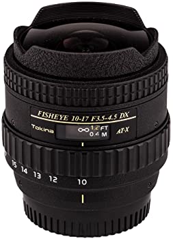 【中古】Tokina ATXAF107DXN 10-17粍 f/3.5-4.5 AF DX 広角レンズ Nikon Digital SLR用 黒いこと カメラ・ビデオカメラ・光学機器-TV・オーディオ・カメラ-カメラ用交換レンズ