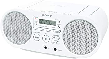 【中古】ソニー CDラジオ ZS-S40 : FM/AM/ワイドFM対応 ホワイト ZS-S40 W