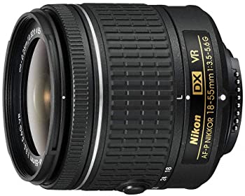 【中古】【39shop】Nikon★標準ズームレンズ AF-P DX NIKKOR 18-55mm f/3.5-5.6G VR ニコンDXフォーマット専用(良い)|アトリエ絵利奈