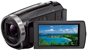 【中古】【39shop】ソニー★SONY ビデオカメラHDR-CX675 32GB 光学30倍 ブラック Handycam HDR-CX675 B(良い)|アトリエ絵利奈