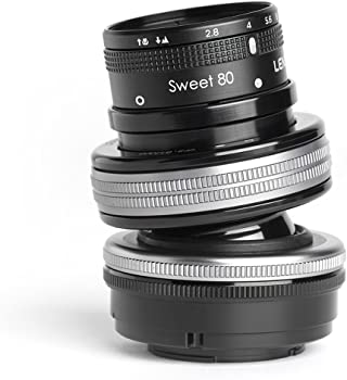 【中古】Lensbaby Composer Pro II Sweet 80 Optic Fuji X用