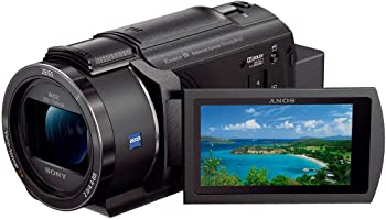 【中古】ソニー テレビカメラ FDR-AX45 4K 64GB 光学20倍 黒いこと Handycam FDR-AX45 BC