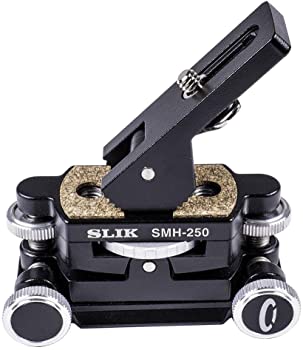 【中古】SLIK SMH-250 マイクロムーブメント調整三脚ヘッド ブラック (618-804)