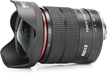 【中古】MEKE 6-11mm F/3.5 広角APS-C マニュアルフォーカス 魚眼ズームレンズ Nikon Fマウント D500 D3200 D3300 D3400 D5200 D5300 D5500 D5600 D7100