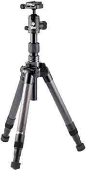 【中古】【39shop】Velbon★トラベル三脚 ULTREK UTC-63 II AS 5段 ウルトラロック 脚径30mm 中型 自由雲台 (トルク調整対応) コマ止め方式 アルカスイス互換 カーボ(良い)|アトリエ絵利奈