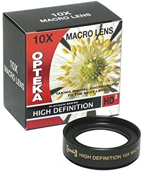 【中古】【39shop】Opteka★10x HD2 プロフェッショナル マクロレンズ Fuji Finepix S9500 S9100 S9000用(良い)|アトリエ絵利奈