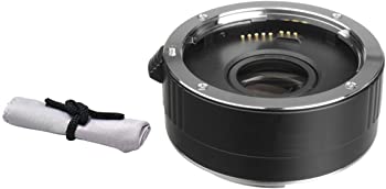 【中古】Canonズーム望遠EF 70???300?mm f / 4???5.6?is USM 2?x Teleconverter (4要素) + Nwv Directマイクロファイバークリーニングクロス。