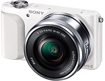【中古】【39shop】SONY★ミラーレス一眼 NEX-3N パワーズームレンズキット E PZ 16-50mm F3.5-5.6 OSS付属 ホワイト NEX-3NL W（良い）｜アトリエ絵利奈 29,393円