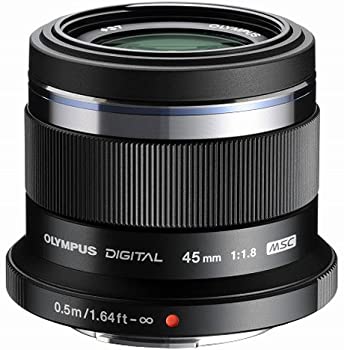 【中古】OLYMPUS 単焦点レンズ M.ZUIKO DIGITAL 45mm F1.8 ブラック