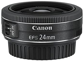 【中古】Canon 単焦点広角レンズ EF-S24mm F2.8 STM APS-C対応 EF-S2428STM