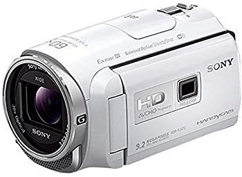 SONY HDビデオカメラ Handycam HDR-PJ670 ホワイト 光学30倍 HDR-PJ670