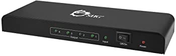 【中古】Siig, Inc 4Kx2K HDMI 4ポートスプリッター 3D相応う CE-H22C12-S1