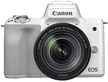 【中古】キヤノン EOS Kiss M EF-M18-150 IS STM レンズキット ホワイト 134,865円