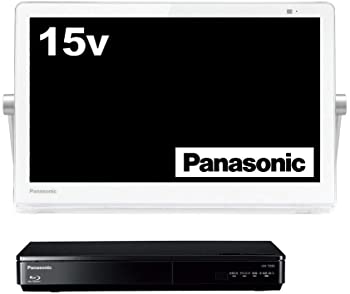 【中古】パナソニック 15V型 液晶 テレビ受像機 プライベート・ビエラ UN-15TD8-W 2018年模範例