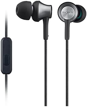 【中古】ソニー イヤホン MDR-EX650AP : カナル型 真鍮製ハウジング マイク付 ブラスブラック MDREX650AP BQ