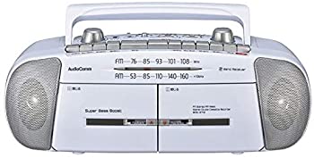 楽天市場】【中古】オーム電機 AudioComm ステレオダブルカセット