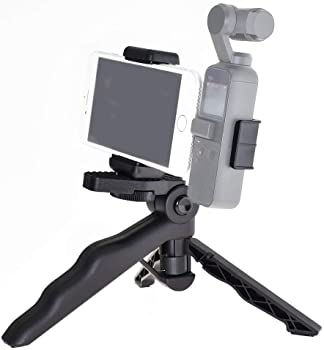 【中古】[GLIDER] DJI Osmo Pocket用アクセサリー 三脚ホルダー (mj85) オズモポケット オスモポケット対応 ブラケット スマホホルダー 三脚ブラケット