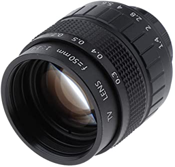 【中古】gazechimp 50mmF1.4水晶体+ C-PTX/Qマウントアダプタ+2マクロ命令 - 黒いこと TV・オーディオ・カメラ-カメラ・ビデオカメラ・光学機器