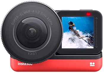 【中古】Insta360 ONE R 1インチ版（ONE R コア＋1インチ広角モジュール）Leica ライカ共同開発 アクションカメラ 5.3K 30fps 1900万高画素 高画質撮影 F