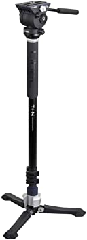 【中古】リーベック ビデオモノポッド（ヘッド有） TH-M KIT ［自立式 /3段 /2WAY雲台 /アルミ］｜アトリエ絵利奈