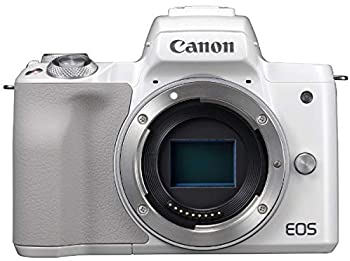【中古】キヤノン EOS Kiss M ボディ ホワイト
