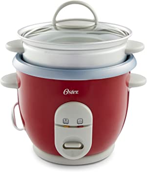 【中古】Oster 6優勝杯 炊飯器 スチーマー付き添い人 赤いこと (004722-000-000)