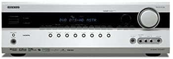 【中古】ONKYO 固定ディスクサラウンド相応うAV真っただ中 最高限度最終生産物160W×5ch TX-SA507(S) しろがね色