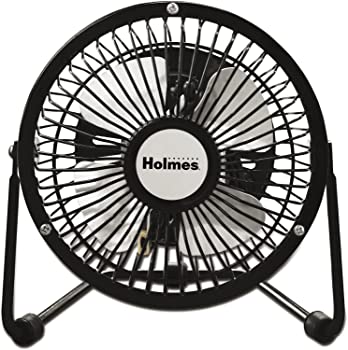 【中古】Holmes Mini High Velocity Personal Fan, HNF0410A-BM by Holmes