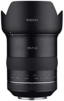【中古】【39shop】ROKINON★スペシャルパフォーマンス 35mm F1.2 ハイスピード広角レンズ Canon EF用(良い)|アトリエ絵利奈