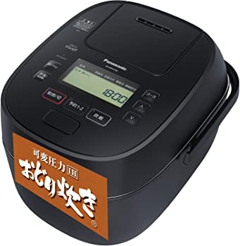 【中古】パナソニック 炊飯器 5.5合 可変圧力IH式 おどり炊き ブラック SR-MPA100-K|アトリエ絵利奈