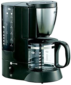 【中古】ZOJIRUSHI コーヒーメーカー 珈琲通 (カップ約1から6杯) ステンレスブラウン EC-AJ60-XJ
