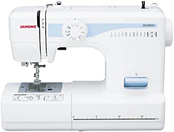【中古】JANOME 電動ミシン 「両手が使えるフットコントローラータイプ」 JN508DX
