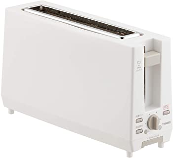 【中古】ツインバード工業 ポップアップトースター か細い 11糎 2枚焼き 縦型 白いこと TS-D404W