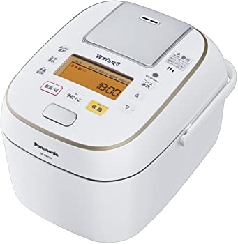 【中古】【39shop】パナソニック★5.5合 炊飯器 圧力IH式 Wおどり炊き ホワイト SR-PW107-W(良い)|アトリエ絵利奈