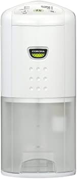 【中古】CORONA(コロナ) 衣類乾燥除湿機 除湿量6.3L(木造7畳・鉄筋14畳まで) 10年交換不要フィルター搭載 ホワイト CD-P63A(W)