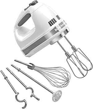 【中古】【39shop】【国内輸入品】キッチンエイド★Kitchen Aid 9段階変速 ハンドミキサー KHM928WH(良い)|アトリエ絵利奈