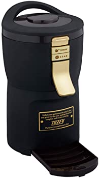 【中古】TOFFY 全自動ミル付アロマコーヒーメーカー TOFFY リッチブラック K-CM7-RB