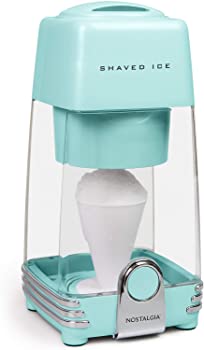 【中古】Nostalgia IS2AQ Electric Shaved Ice and Snow Cone Maker, Aqua
