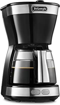 【中古】デロンギ(DeLonghi) ドリップコーヒーメーカー ブラック アクティブシリーズ [5杯用] ICM12011J-BK｜アトリエ絵利奈