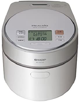【中古】読みやすい ヘルシオ(HEALSIO) 炊飯器 白いこと系 KS-GX10A-W