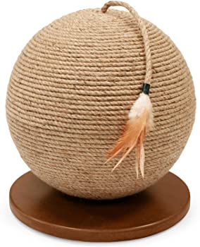 【中古】【39shop】【プレビューペット】#7130★キティパワーパウズ スフィアスクラッチングポスト（良い）｜アトリエ絵利奈