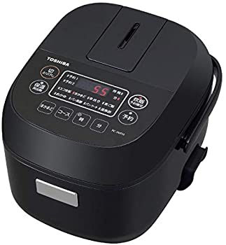 【中古】【39shop】東芝★マイコンジャー炊飯器（3合炊き） ブラックTOSHIBA RC-5MFM-K（良い）｜アトリエ絵利奈