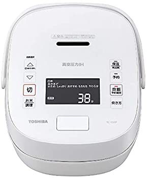 【中古】東芝 真空圧力IH RC-10VXP(W) [ホワイト]｜アトリエ絵利奈