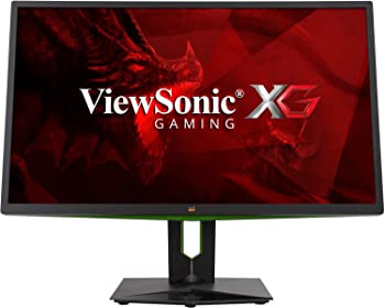 【中古】Viewsonic27インチ165Hzゲーミングモニター/WQHD2560×1440/NVIDIA G-Sync?/XG2703-GS