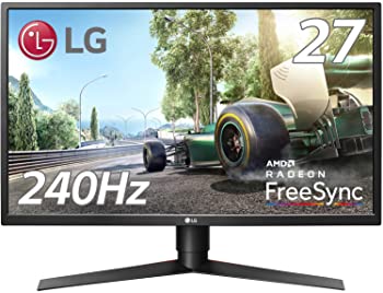 定期入れの LG ゲーミングモニター ディスプレイ 27GK750F-B 27インチ