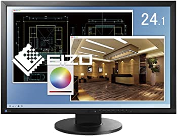 【中古】EIZO FlexScan 24.1インチ ブルーライトカット&フリッカーフリー対応液晶モニター(WUXGA/1920×1200/IPSパネル/ノングレア/スリムベゼル/縦回転(