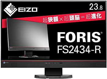 【中古】EIZO FORIS 23.8インチTFTモニタ (1920×1080 / IPSパネル / 4.9ms / ノングレア) FS2434-R